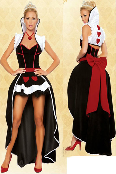 Deluxe Heartless Queen With Long Dress